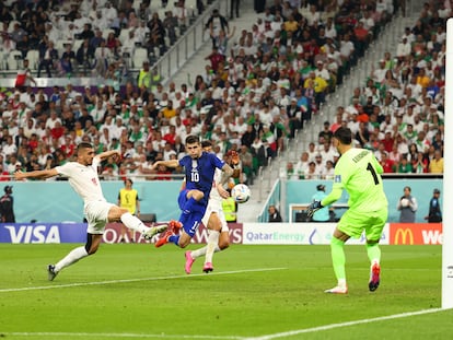 Mundial Qatar 2022: Christian Pulisic anota el único tanto del partido ante Irán