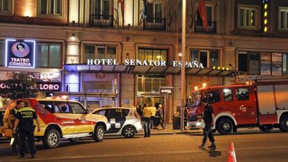 Exterior del hotel Senator.