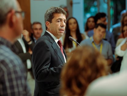 Carlos Mazón, presidente del PP valenciano.