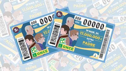 El Sorteo Extra del Día del Padre de la ONCE reparte un premio de 17.000.000 €.