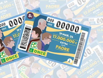 El Sorteo Extra del Día del Padre de la ONCE reparte un premio de 17.000.000 €.