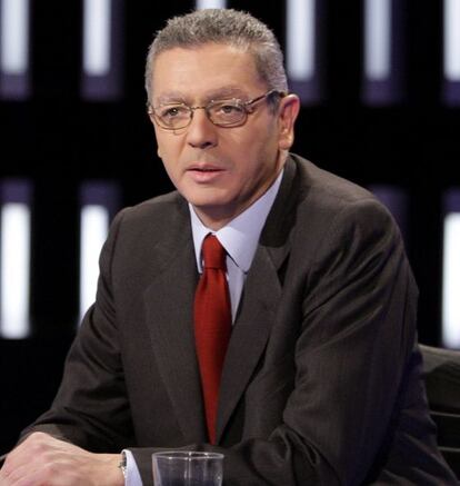 El alcalde de Madrid, Alberto Ruíz-Gallardón.