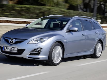 Imagen dinámica para el Mazda 6.
