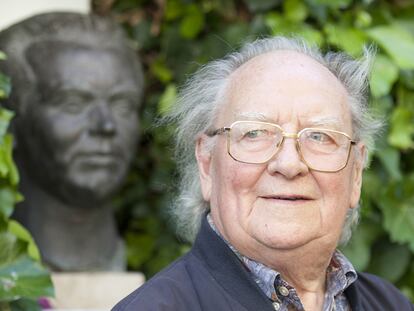 Claude Couffon, ayer, en Fuentevaqueros, en la casa museo de García Lorca.