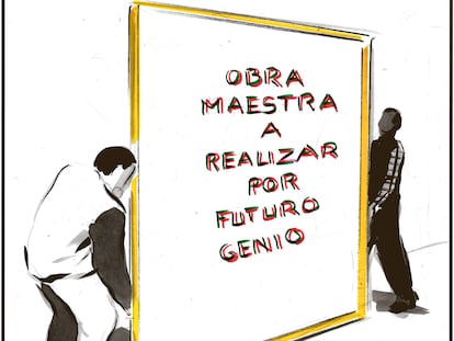 El Roto: mercado de futuros