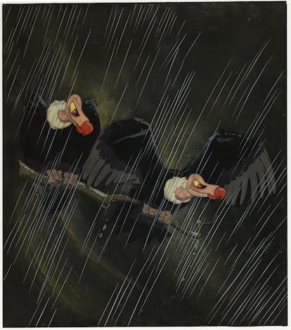 'Gouache' sobre celuloide de 'Blancanieves y los siete enanitos' (1937), un regalo de Walt Disney al Metropolitan Museum of Art.