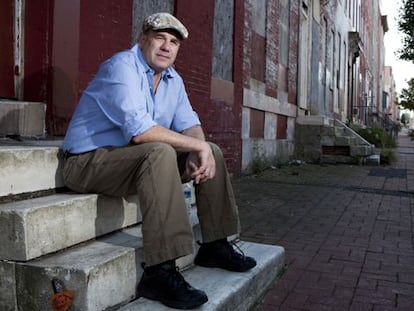 David Simon, en una fotografía promocional de HBO.