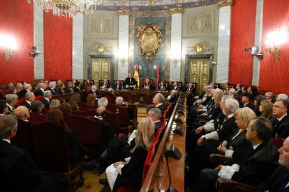 Acto de apertura del Año Judicial 2023-2024, el la sede del Tribunal Supremo en Madrid, el pasado 7 de septiembre.