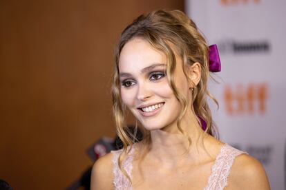 La actriz y modelo Lily-Rose Depp en el Festival de Cine de Toronto hace un año.