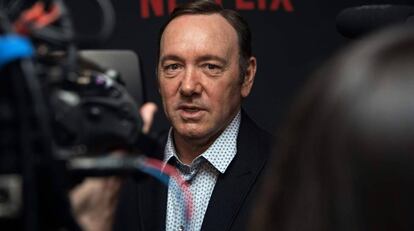 El actor Kevin Spacey, en una escena de 'House of Cards'.