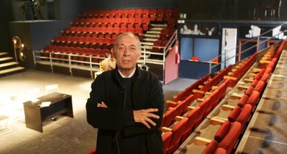 Salvador T&aacute;vora, en 2007 cuando se abri&oacute; su teatro en el Cerro del &Aacute;guila.