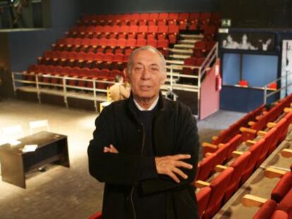 Salvador T&aacute;vora, en 2007 cuando se abri&oacute; su teatro en el Cerro del &Aacute;guila.