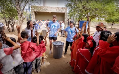 MrBeast, el video promocional de la iniciativa Team Water, en La Guajira.