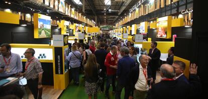 Vista general del Salón de Gourmets que se celebra en el Ifema de Madrid hasta el próximo jueves.