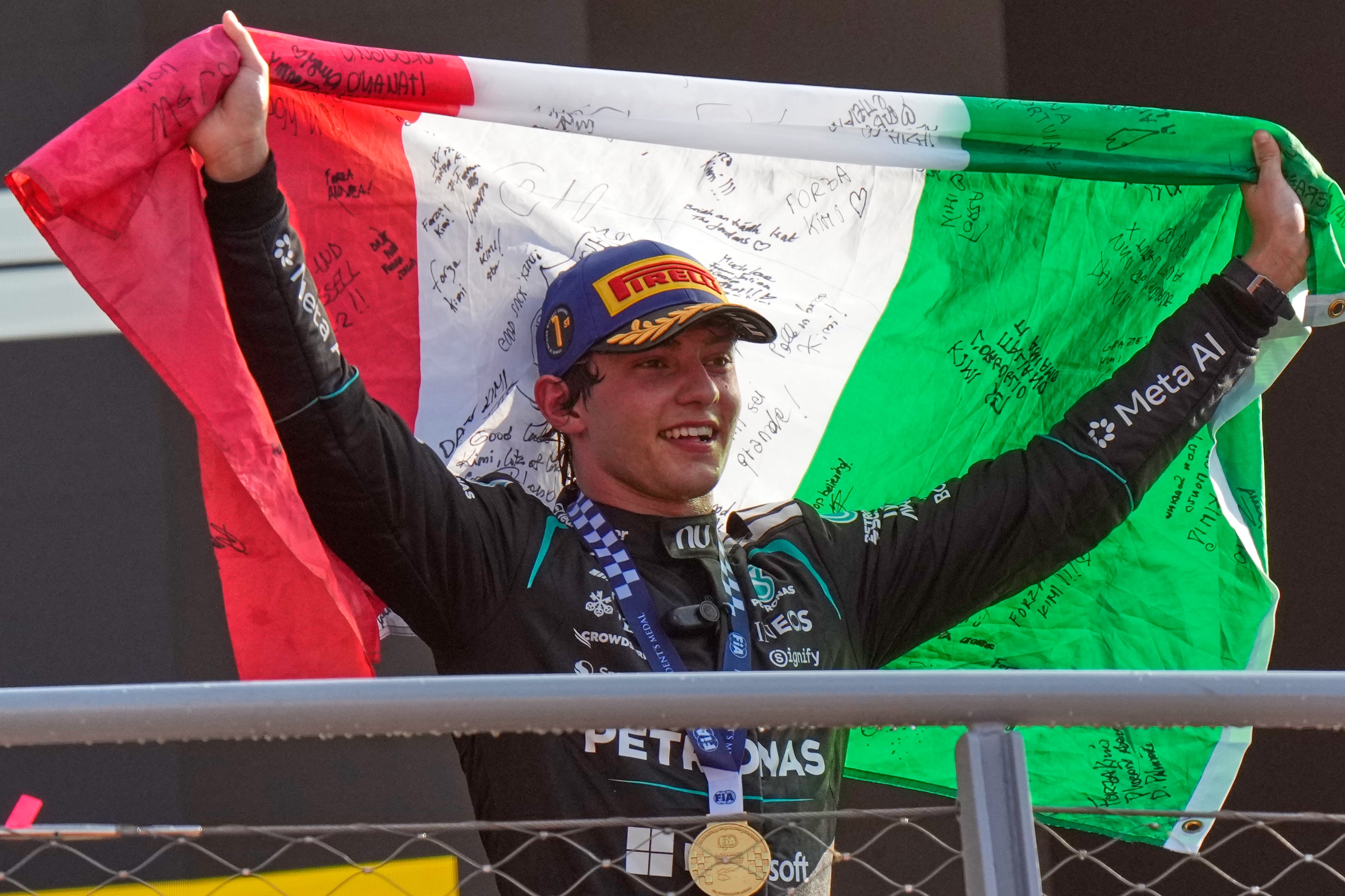 El Gran Premio de México quiere abrir el champán por Kimi Antonelli