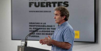 El director del Centro de Alertas y Emergencias Sanitarias, Fernando Simón.