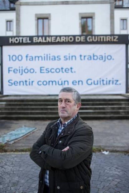 Fernando, último trabajador del balneario.