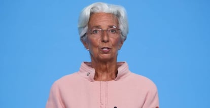 Christine Lagarde, presidenta del BCE