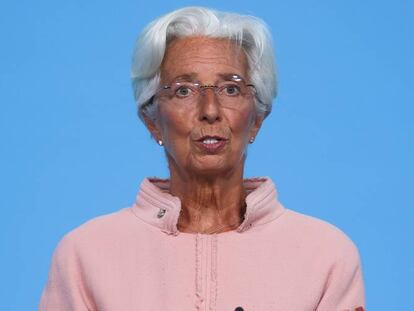 Christine Lagarde, presidenta del BCE