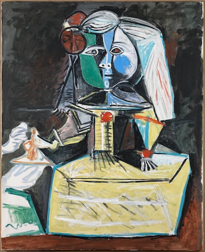 Detalle de 'Las meninas' (infanta Margarita María) 1957.