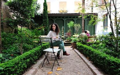 Café del Jardín, en el Museo del Romanticismo de Madrid.