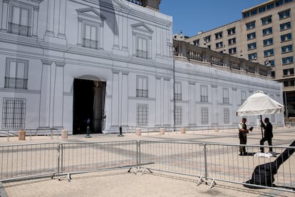El palacio de la moneda en Santiago, Chile, 19 de diciembre del 2025.