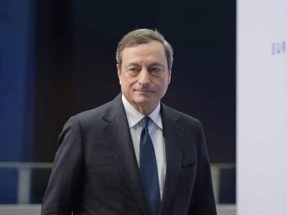 El presidente del Banco Central Europeo (BCE), Mario Draghi