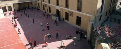 Patio del colegio de San Ildefonso de Madrid.