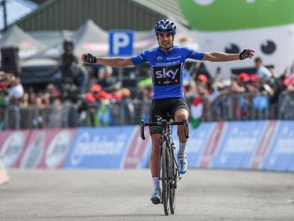 Landa, vencedor en Piancavallo.