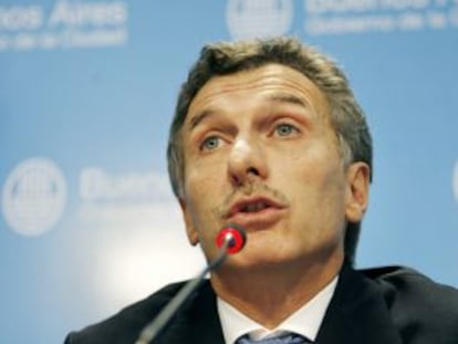 Mauricio Macri, alcalde de Buenos Aires.