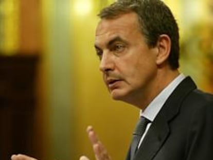 El presidente del Gobierno, José Luis Rodríguez Zapatero