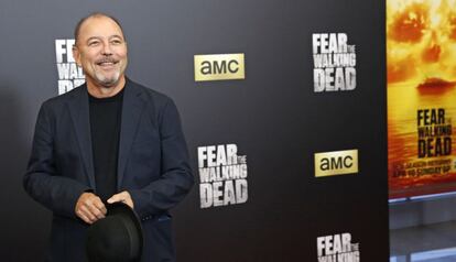 Ruben Blades a su llegada a la &#039;premiere&#039; de la segunda temporada de &#039;Fear The Walking Dead&#039;. 