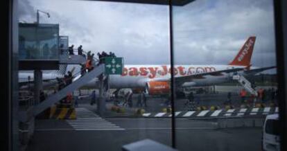 Un A320 de Easyjet.