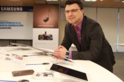 David Alonso, responsable de &#039;business to business&#039; de Samsung Electronics Iberia.