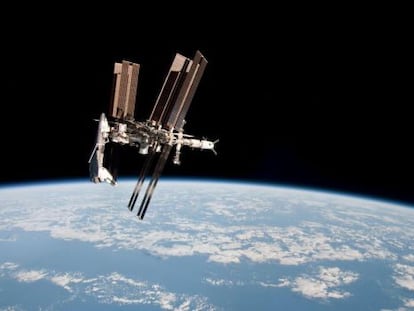 A Estação Espacial Internacional, em uma imagem de arquivo.
