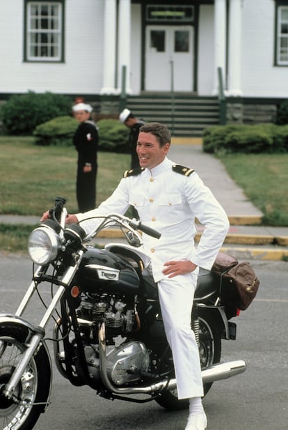 Richard Gere, en la película 'Oficial y caballero' (1982).