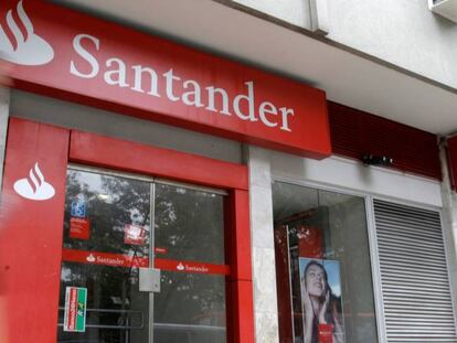 Sucursal de Santander en R&iacute;o de Janeiro (Brasil).