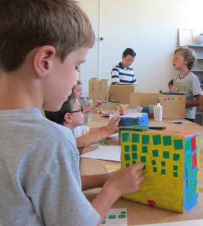 El taller de arquitectura para niños Chiquitectos.