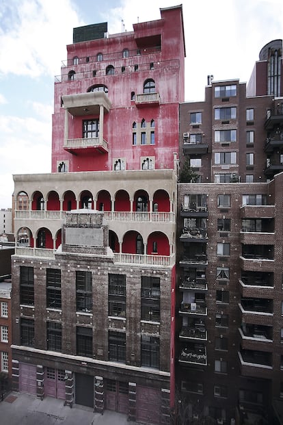 Su casa, Palazzo Chupi, construída en una antigua fábrica de perfumes en Nueva York