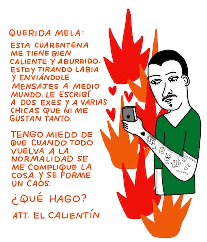 Querida Mela: calentín