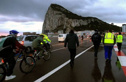 Gibraltar on Tuesday.