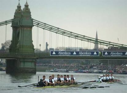 Imagen de un momento de la regata en 2004