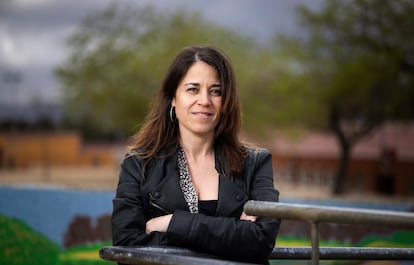 La investigadora Sheila González, este domingo en Barcelona.