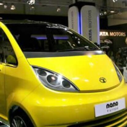 El Tata Nano, en Europa.