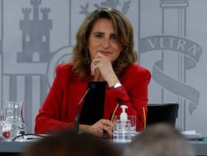 Teresa Ribera, vicepresidenta para la Transición Ecológica.
 
 
 