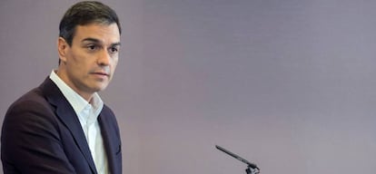 El secretari general del PSOE, Pedro Sánchez.