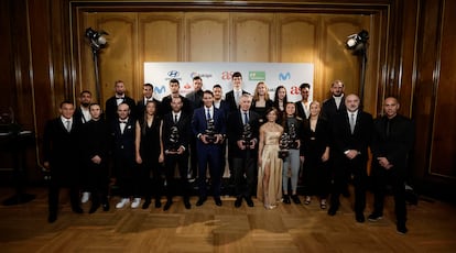 Foto de familia de los premios As 2022.