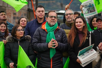 Jaime Mulet, durante un evento de campaña, el 21 de junio.