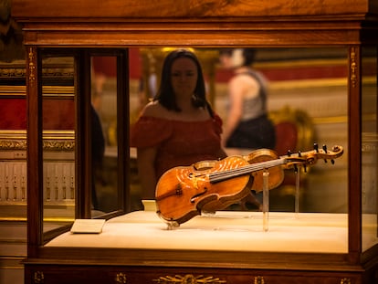 Uno de los Stradivarius propiedad de Patrimonio Nacional.