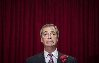 Nigel Farage, en 2014. 